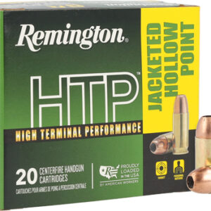 Remington Htp 380 Acp 88gr - Jhp 20rd 25bx-cs