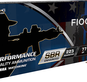 Fiocchi 223 Rem Sbr Enhanced - 77gr Hpbt 20rd 10bx-cs