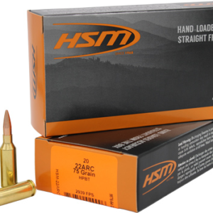 Hsm 22 Arc 75gr Bthp - 20rd 25bx-cs