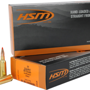 Hsm 22 Arc 60gr V-max - 20rd 25bx-cs