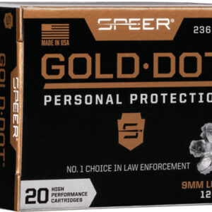 Speer Gold Dot 9mm Luger - 124gr Gdhp 20rd 10bx-cs
