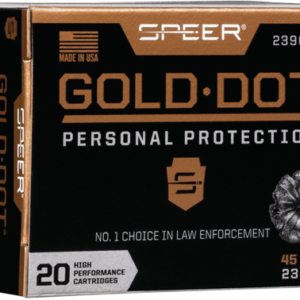 Speer Gold Dot 45 Acp - 230gr Gdhp 20rd 10bx-cs
