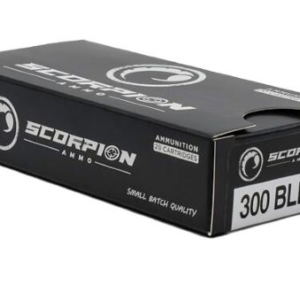 Scorpion 300 Blackout - 147gr Fmj 20rd 20bx-cs