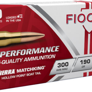 Fiocchi 300 Win Mag 190gr Hpbt - 20rd 10bx-cs !