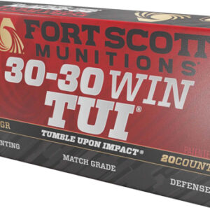 Fort Scott 30-30 Win 130gr Tui - Solid Copper 20rd 10bx-cs