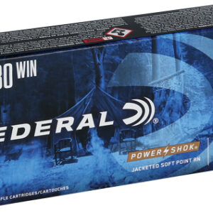 Federal Power-shok 30-30 Win - 170gr Rn 20rd 10bx-cs