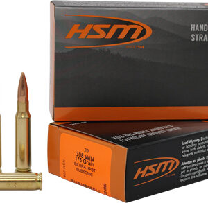 Hsm Subsonic 308 Win 175gr - Bthp Match King 20rd 25bx-cs