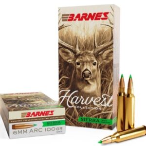 Barnes Harvest 6mm Arc100gr - Tipped Gameking 20rd 10bx-cs