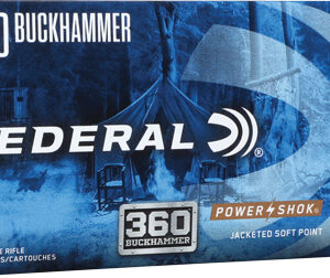 Federal Power-shok 360 - Buckhammer 180gr Sp 20rd 10b-c
