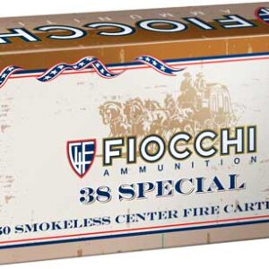 Fiocchi 38 Special 158gr - Lead-fp 50rd 10bx-cs