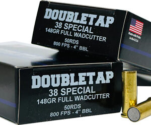 Doubletap 38 Spl 148gr Full - Wadcutter 50rd 20bx-cs