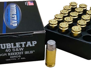Doubletap 40&w 200gr Wfngc - Hardcast Solid 20rd 50bx-cs