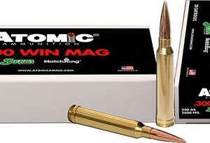 Atomic 300 Win Mag 220gr Match - King Hpbt 20rd 10bx-cs