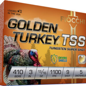 Fiocchi Golden Turkey Tss 410 - 3" 13-16oz #9 5rd 10bx-cs
