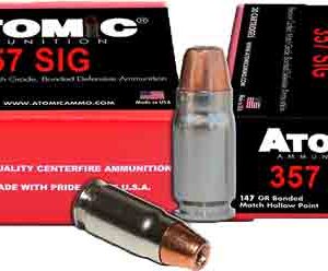 Atomic 357 Sig 147gr Jhp - 20rd 10bx-cs