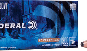 Federal Power-shok 45-70 Gov - 300gr Jhp 20rd 10bx-cs