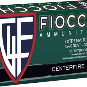 Fiocchi 45-70 Gov 300gr Hp-fn - 20rd 10bx-cs