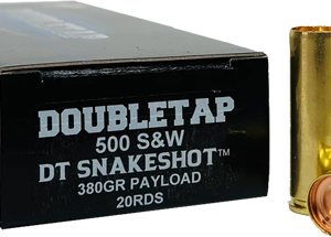 Doubletap 500 S&w Snake Shot - 20rd 25bx-cs