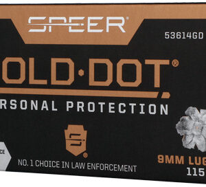 Speer Gold Dot 9mm Luger - 115gr Gdhp 50rd 10bx-cs
