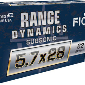 Fiocchi 5.7x28 62gr Subsonic - Fmj 50rd 10bx-cs