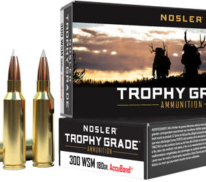 Nosler Trophy Grade 300 Wsm - 180gr Accubond 20rd 10bx-cs