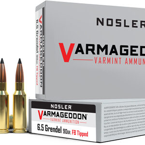 Nosler Varmageddon 6.5 Grendal - 90gr Fbt 20rd 10bx-cs