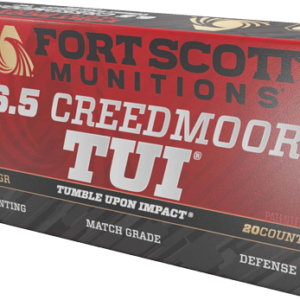 Fort Scott 6.5 Cm 123gr Tui - Solid Copper 20rd 10bx-cs
