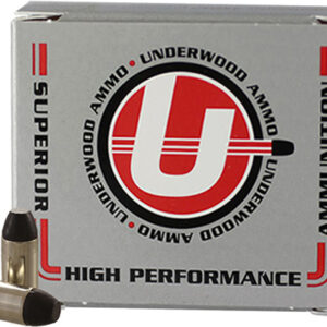 Underwood 380 Acp 100gr - Hard Cast Fn 20rd 10bx-cs