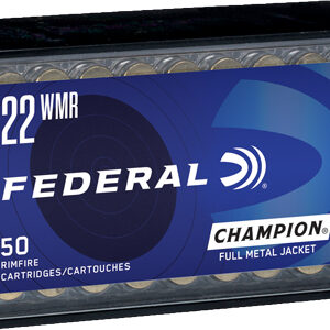 Federal 22wmr 40gr Fmj 1880fps - 50rd 60bx-cs