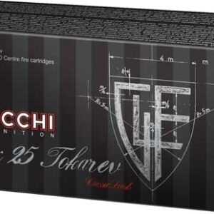 Fiocchi 7.62x25 Tokarev - 85gr Fmj 50rd 20bx-cs