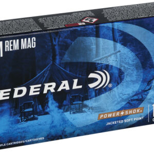 Federal Power-shok 7mm Rem Mag - 150gr Sp 20rd 10bx-cs