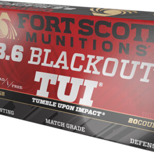Fort Scott 8.6 Blackout 235gr - Tui Solid Copper 20rd 10bx-c