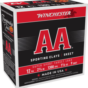 Winchester Aa 12ga 2.75" - 1-1-8oz #9 1300fps 250rd Case