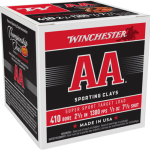 Winchester Aa 410 2.5" 1-2oz - #7.5 1300fps 250rd Case Lot