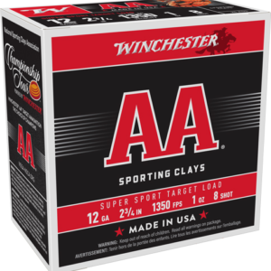 Winchester Aa 12ga 2.75" 1oz - #8 1350fps 250rd Case Lot