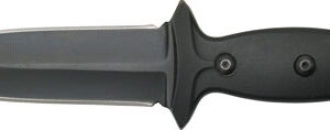 Abkt Elite Boot Knife 3.5" - Blade W- Metal & Nylon Clips