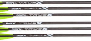 Bear-x Truex Crossbow Bolts - 20" Carbon 6pk