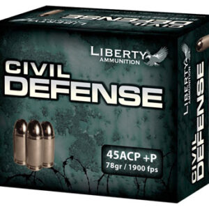 Liberty Civil Defense 45 Acp - 78gr Hp 20rd 10bx-cs