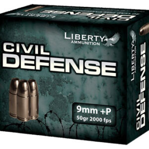 Liberty Civil Defense - 9mm Luger 50gr Hp 20rd 50bx-cs