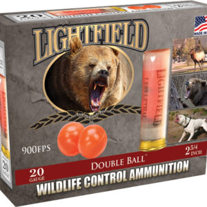 Lightfield 20ga 2.75" - Double Ball 5rd 10bx-cs
