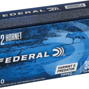 Federal Ae 22 Hornet 35gr - Tipped Varmint 50rd 10bx-cs