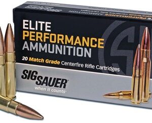 Sig Ammo 308 Win 175gr Open - Tip Match 20rd 10bx-cs!!