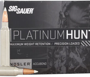 Sig Ammo 300wm 180gr Plantinum - Hunter Accubond 20rd 10bx-cs