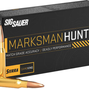 Sig Ammo 6.5cm 130gr Marksman - Hunter Gameking 20rd 10bx-cs