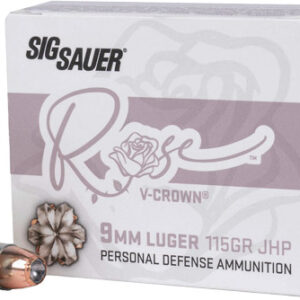 Sig Ammo 9mm 115gr Elite - V-crown Jhp 20rd 10bx-cs