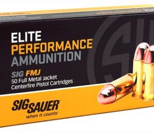 Sig Ammo 9mm 115gr Fmj 50rd - 10bx-cs