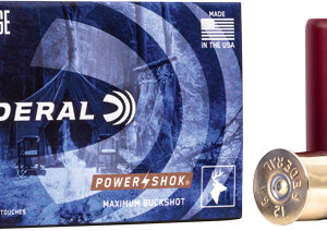 Federal 12ga 2.75" 000 Buck - 8 Pellets 5rd 50bx-cs