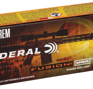 Federal Fusion 223 Rem 62gr - Fusion Msr 20rd 10bx-cs