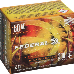 Federal Fusion 50 Ae 300gr - Fusion 20rd 10bx-cs