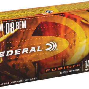 Federal Fusion 7mm-08 Rem - 140gr Fusion 20rd 10bx-cs